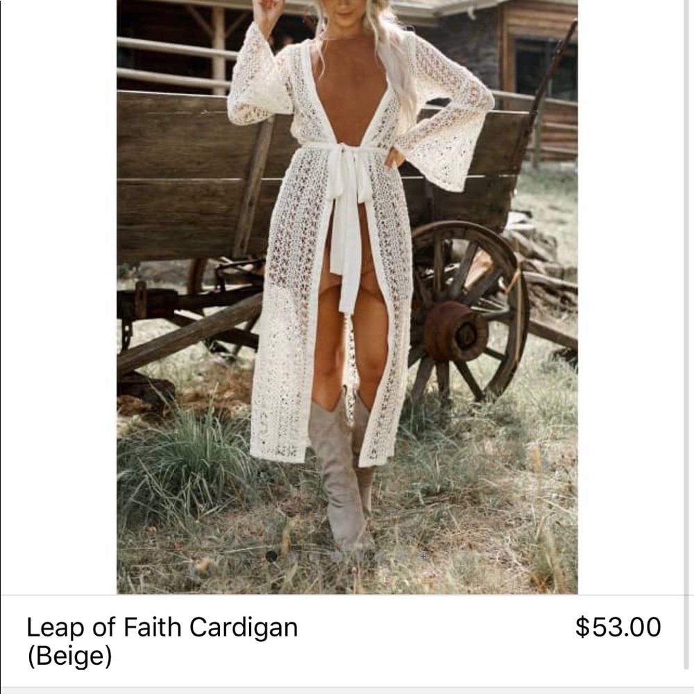 Boho cardigan